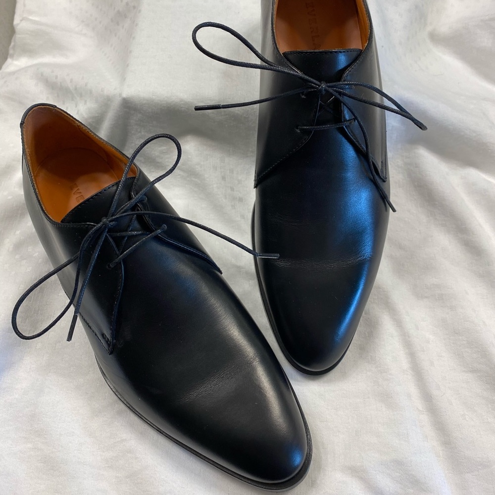 Everlane Black Oxfords